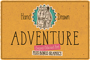 Adventure Typeface, a Symbol Font by VozzyStock (Thumbnail 1 of 8)