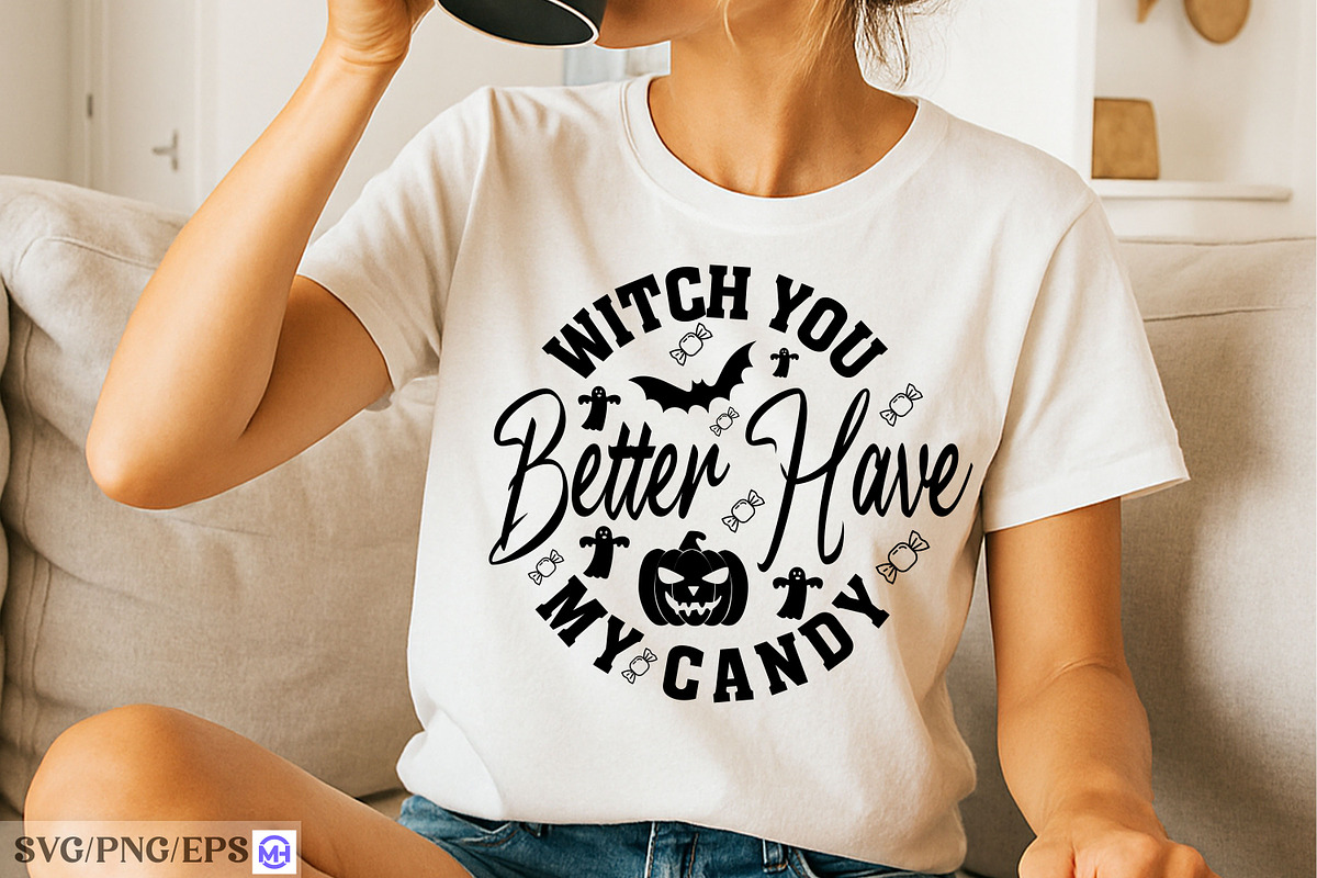Witch Better Have My Candy SVG, a Graphic by mh_arif (Photo 3 of 4)