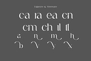 Neuva Ligature Serif Typeface, a Serif Font by yaqublekker (Thumbnail 10 of 10)