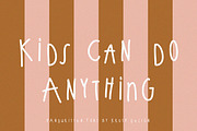 The Kids Font / handwritten, a Handwritten Font by KruthDesign (Thumbnail 1 of 11)