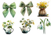 Watercolor Spring Gardening Clipart, an Illustration by Designworld (Thumbnail 3 of 5)