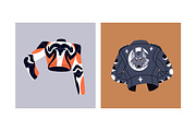 Leather jackets, motorcycle gear set, a Decorative Illustration by PaperTrident (Thumbnail 3 of 3)