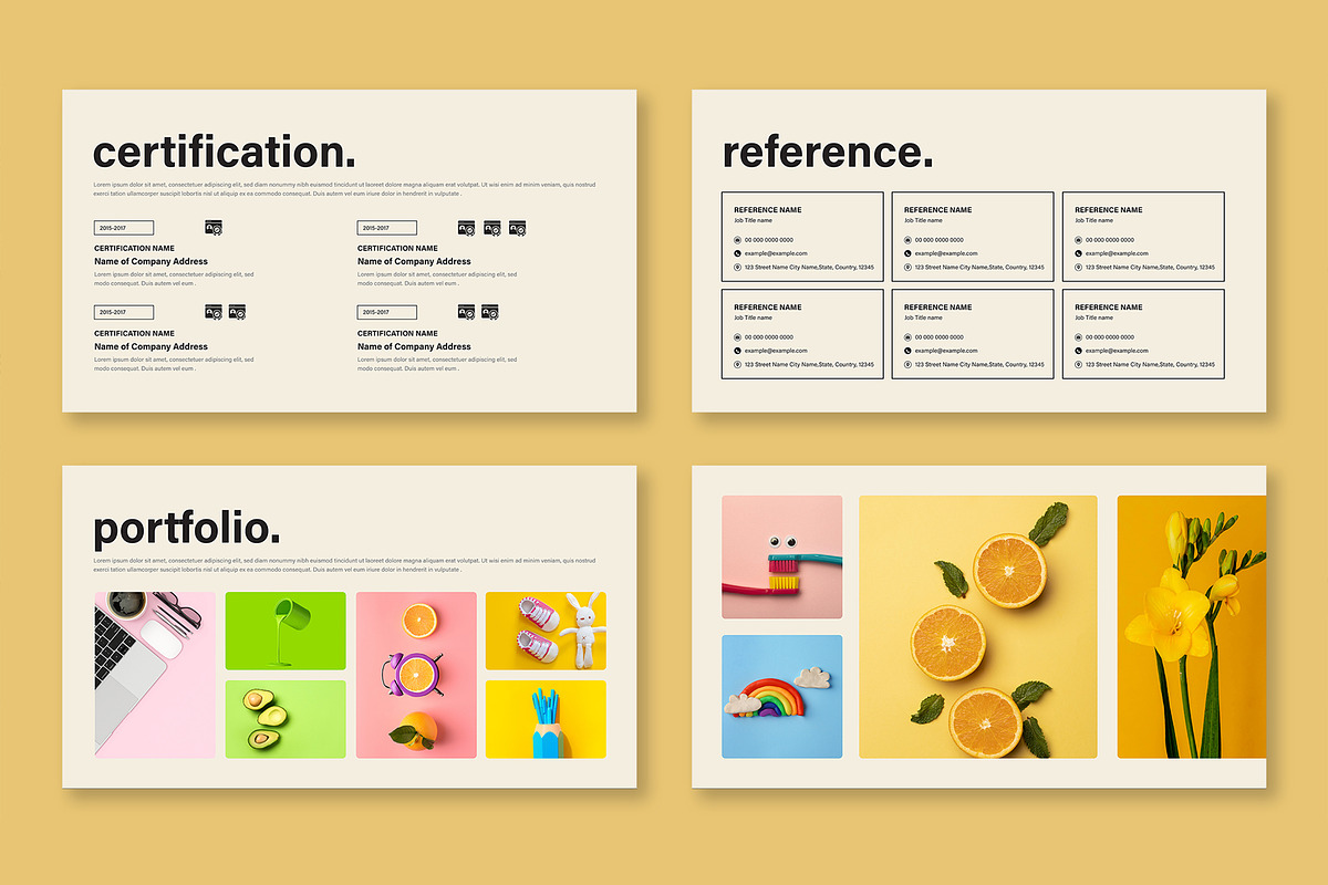 Resume Presentation Layout, a Presentation Template by Mighty-Slide (Photo 4 of 4)
