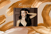 Cream Gold Hand Painted Textures, a Background Graphic by eclosque (Thumbnail 9 of 32)