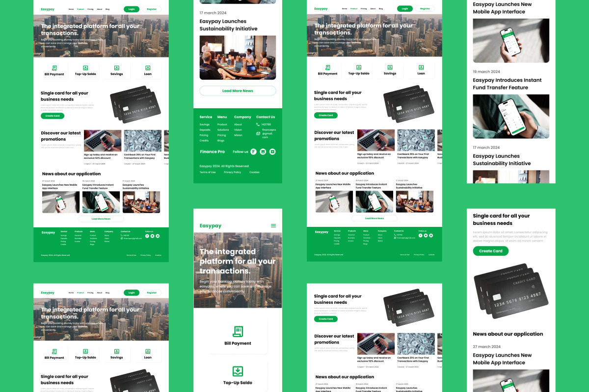 Easypay - Banking Landing Page V2, a Landing Page Template by twinstd (Photo 4 of 5)