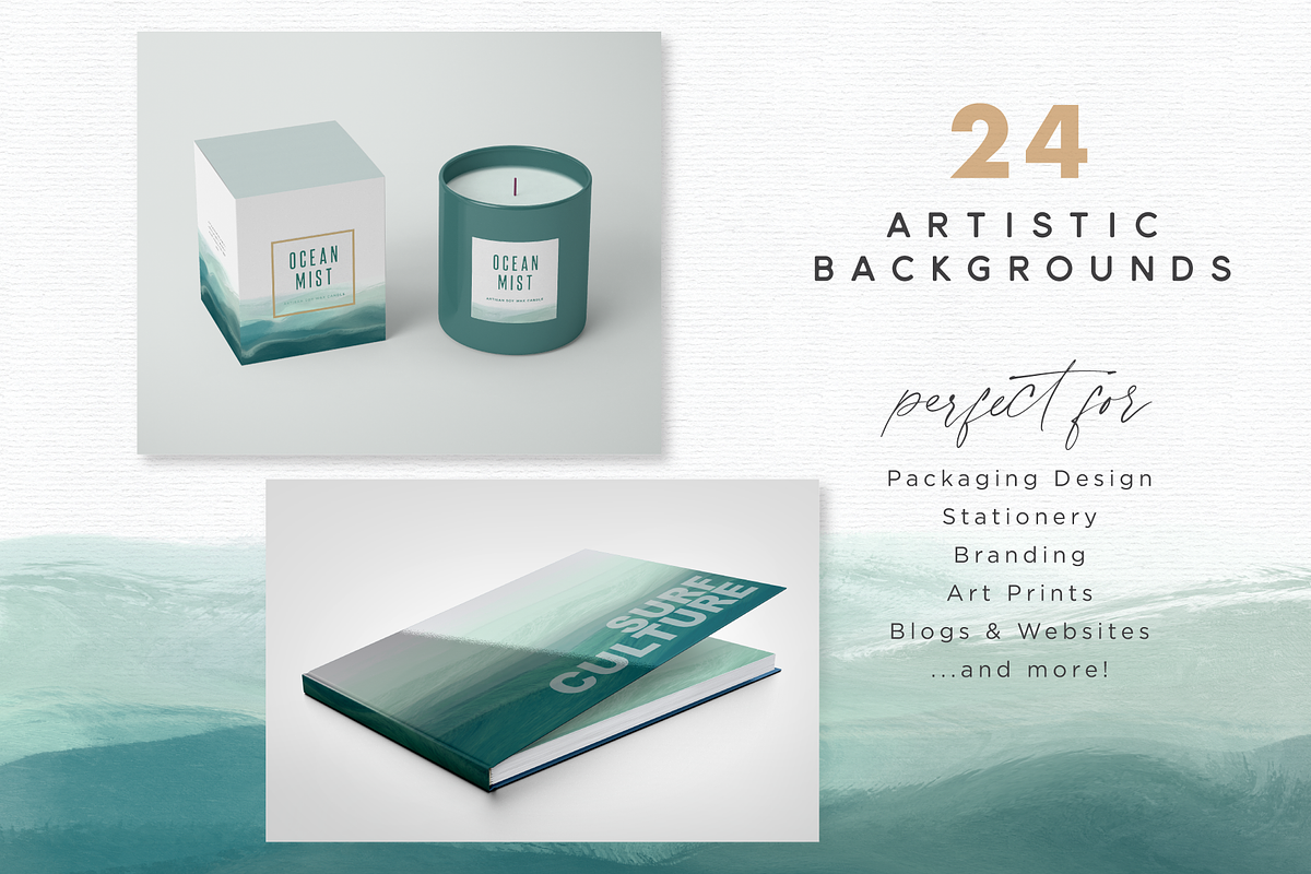 Oceana - Textured Backgrounds, a Background Graphic by Opal Creative (Photo 5 of 9)