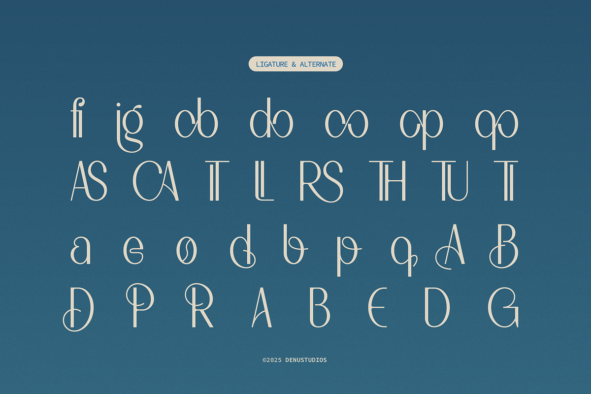 Brigebe | Stylish Modern Sans Serif, a Sans Serif Font by Denustudios (Photo 11 of 12)