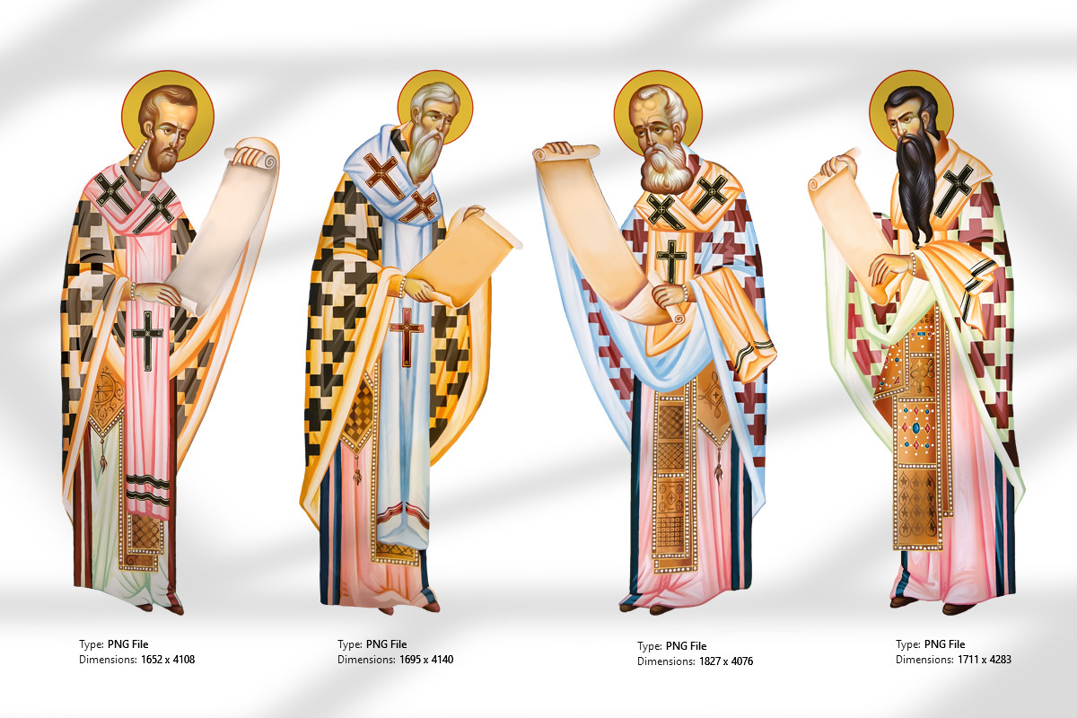 Saints, a Decorative Illustration by Julia_Raketic (Photo 3 of 3)