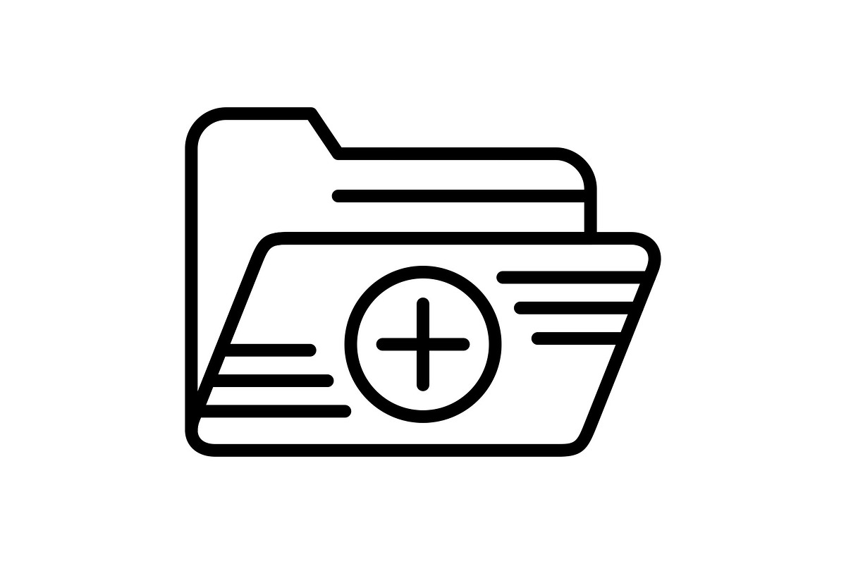 Add Line Icon, an Icon by Pexelpy