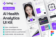 turing UI Kit: AI Health Analytics, an UI Kit Template by strangehelix.bio (Thumbnail 1 of 10)