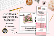 The Girl Boss Blueprint to Success, a Templates & Theme by bellaROSEworkshop (Thumbnail 5 of 10)