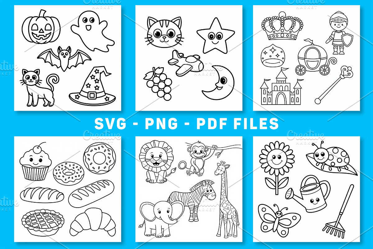 Cozy Cutie Coloring Book Vol- 03, a Decorative Illustration by Coco Bloom (Photo 2 of 4)