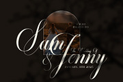 Bellvania Calligraphy Script Font, a Script Font by Graphicxell (Thumbnail 6 of 8)