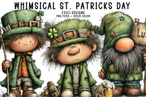 whimsical st patricks day, an Illustration by CreationArt
