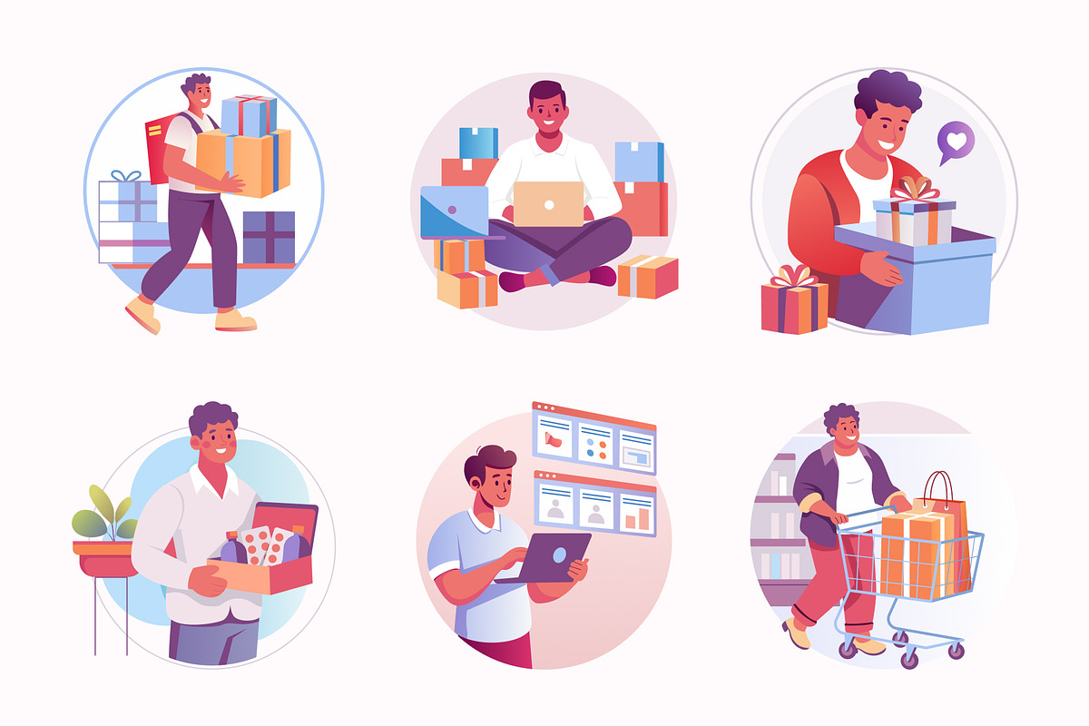 Black Friday Illustration, a Person Illustration by Vectors Market (Photo 9 of 10)