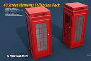 40 Street elements Collection Pack, an Architecture 3D Model by multimedia4ds (Thumbnail 48 of 70)