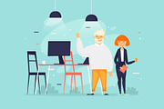 Teamwork, start-up, business., a Person Illustration by Podis (Thumbnail 4 of 5)