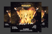 New Year Eve Party Flyer Template, a Flyer Template by Hotpin (Thumbnail 1 of 2)