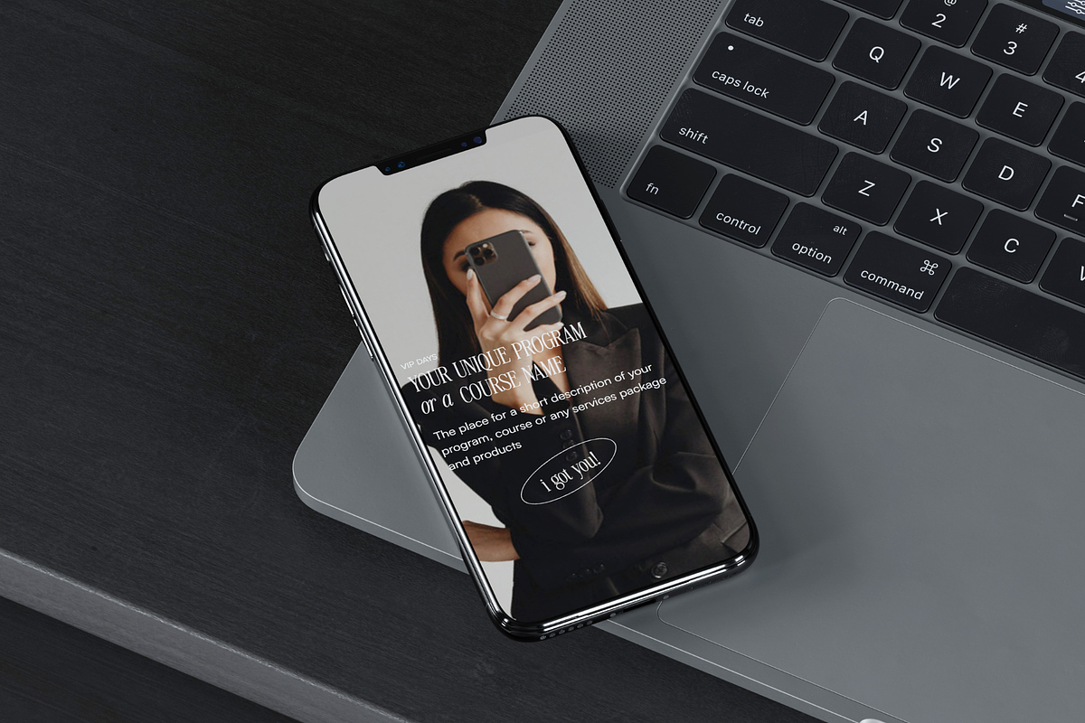 Showit Sales Page for coaches, a Landing Page Template by Digital&Chic (Photo 5 of 6)
