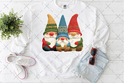 Crochet Yarn Christmas Gnome PNG, an Illustration by Craft Nest (Thumbnail 5 of 6)