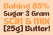 Bingo Mood - Food Fun Font, a Sans Serif Font by Pandeka Studio (Thumbnail 3 of 10)