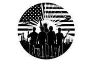 America Worker Vector Bundle, an Illustration by jahid234 (Thumbnail 17 of 21)