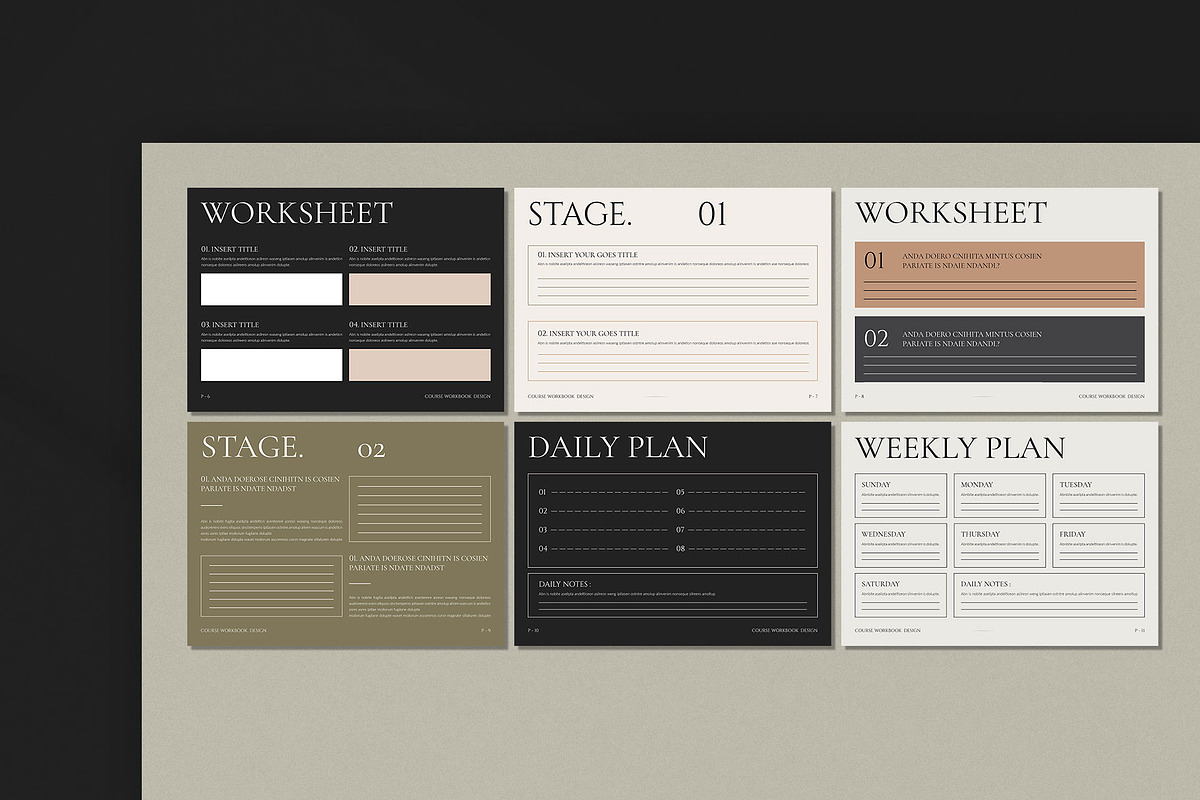 Workbook Template Canva, a Brochure Template by ElvinPrint (Photo 6 of 8)