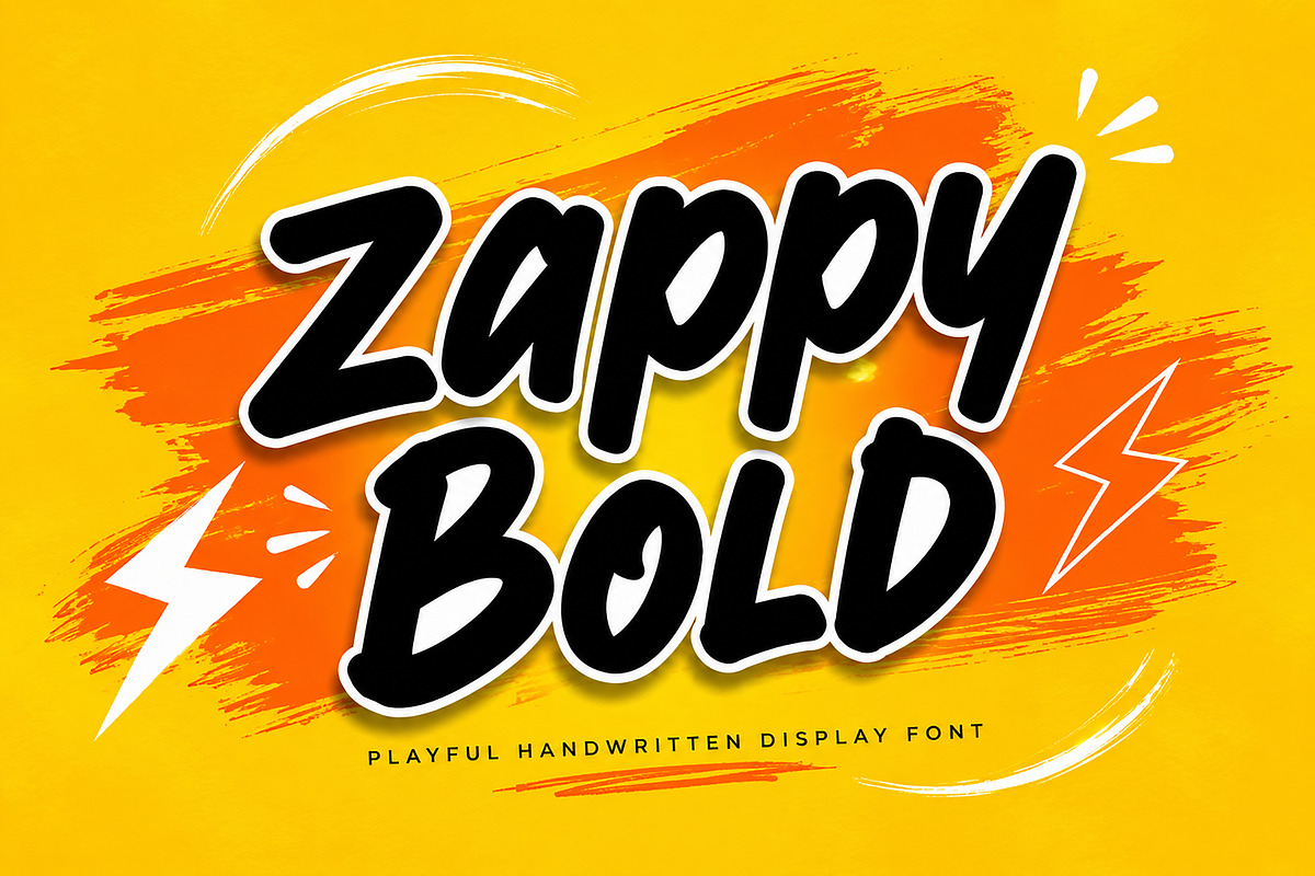 Zappy Bold, a Slab Serif Font by Wow Magic (Photo 1 of 5)