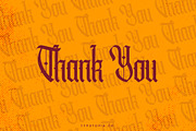 Cydonia - The Blackletter Font, a Blackletter Font by edukka (Thumbnail 10 of 10)