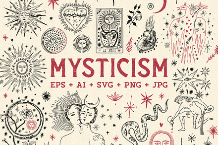Mysticism Bundle, an Object Graphic by Annie Konst