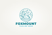 simple modern fox or wolf logo, a Branding & Logo Template by Blazybone (Thumbnail 2 of 2)