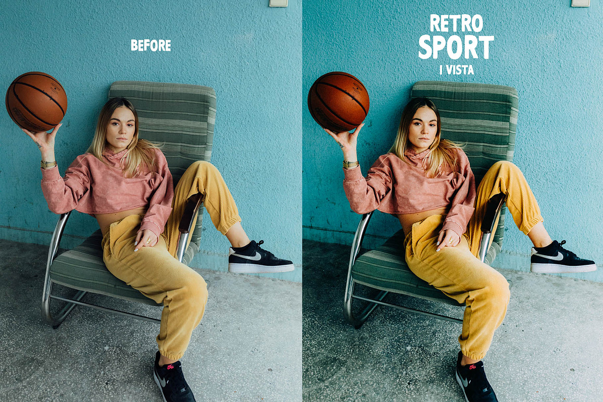 Retro Sport Lightroom Presets, an Action Add-On by Presetrain Co. (Photo 6 of 8)