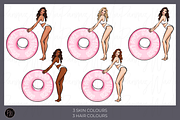 Pool party fashion clipart png, an Illustration by Parinaz Wadia Design (Thumbnail 4 of 9)