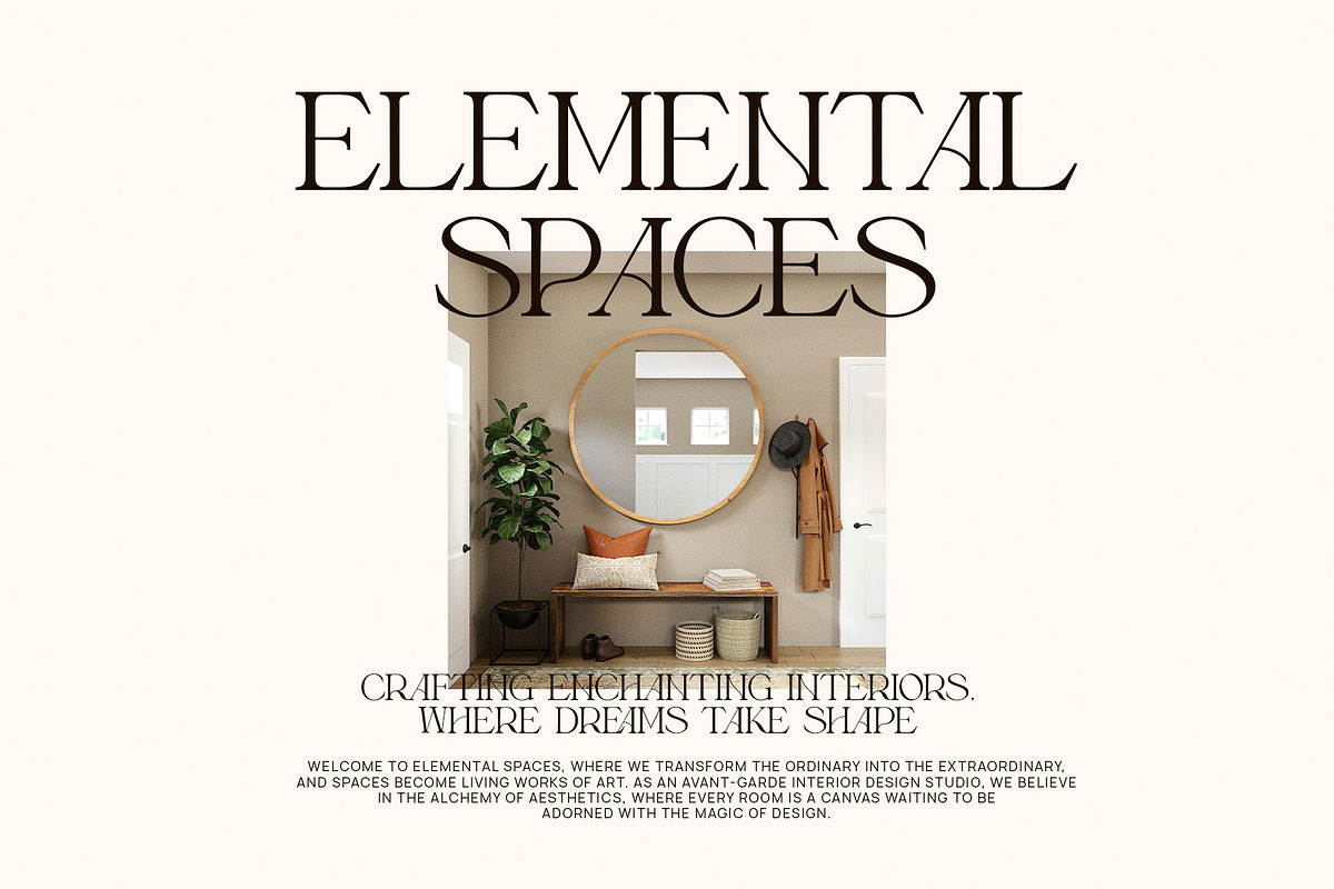 Rewant Elegant Serif Font Typeface, a Serif Font by Perfectype (Photo 4 of 6)