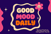 Groovy Wiggle - Bold Playful Display, a Handwritten Font by Gumrega Studio (Thumbnail 4 of 8)