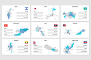 Animated Asia PowerPoint Maps, a Presentation Template by Abert (Thumbnail 5 of 7)