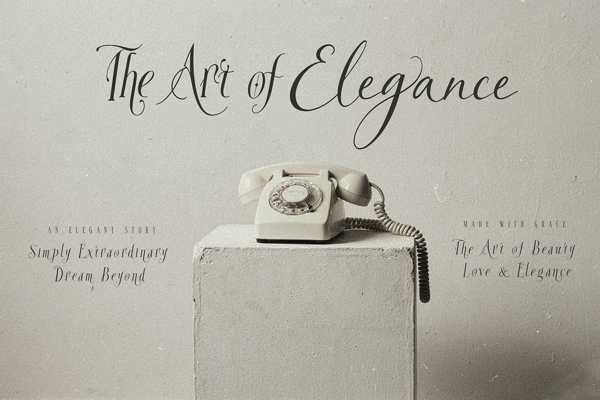 Sterious Dream - Timeless font Trio, a Handwritten Font by HypeWorksCo (Photo 33 of 42)