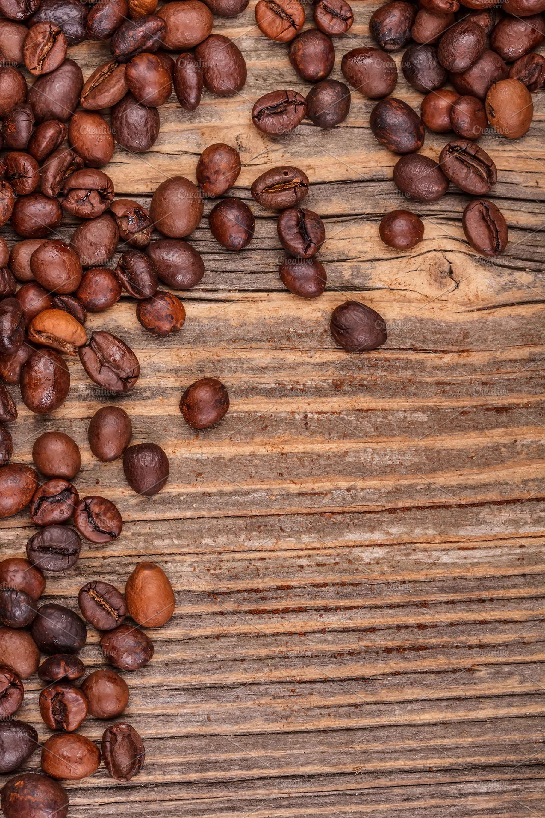 Coffee Beans Containing Beans Backgrounds And Pattern