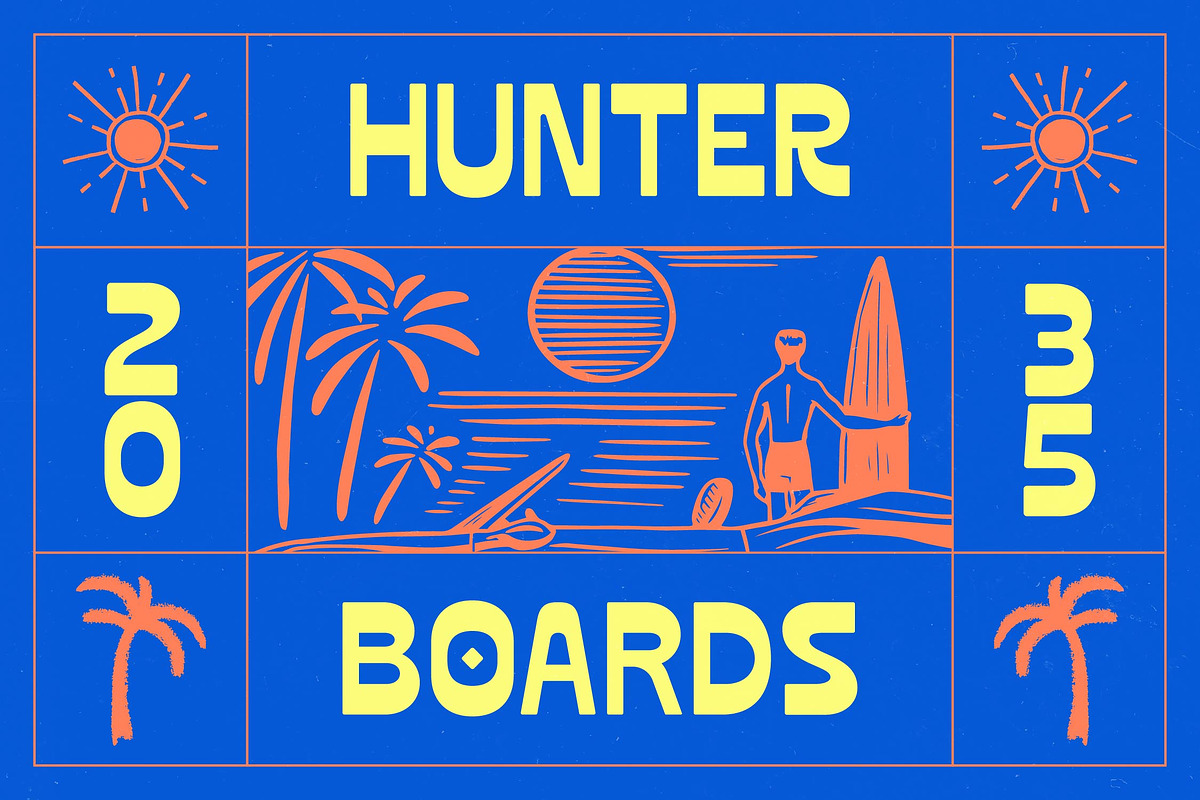 Horizon Caster Bold Display Font, a Sans Serif Font by timelesstype.co (Photo 12 of 20)