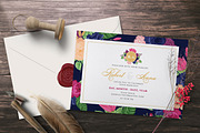 FLOWER WEDDING INVITATION SUITES, an Invitation Template by Totem Invitation House (Thumbnail 2 of 4)