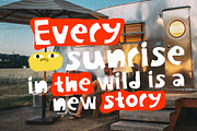 More Keyra - Handmade Display Font, a Handwritten Font by Ideal Eksis (Thumbnail 4 of 9)