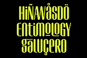 Olinkage – Modern Condensed Display, a Sans Serif Font by Haps Space (Thumbnail 4 of 16)