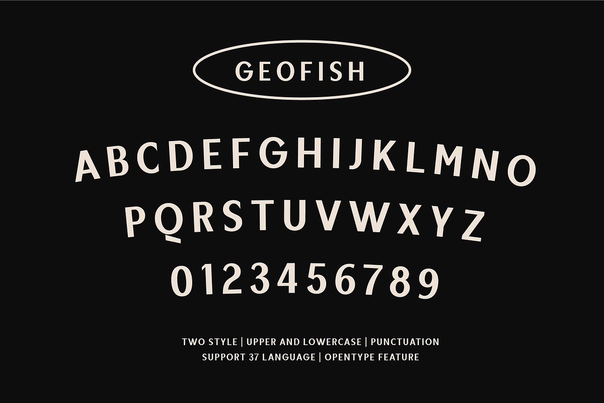 Geofish Vintage Font, a Sans Serif Font by Yukita Creative (Photo 10 of 12)