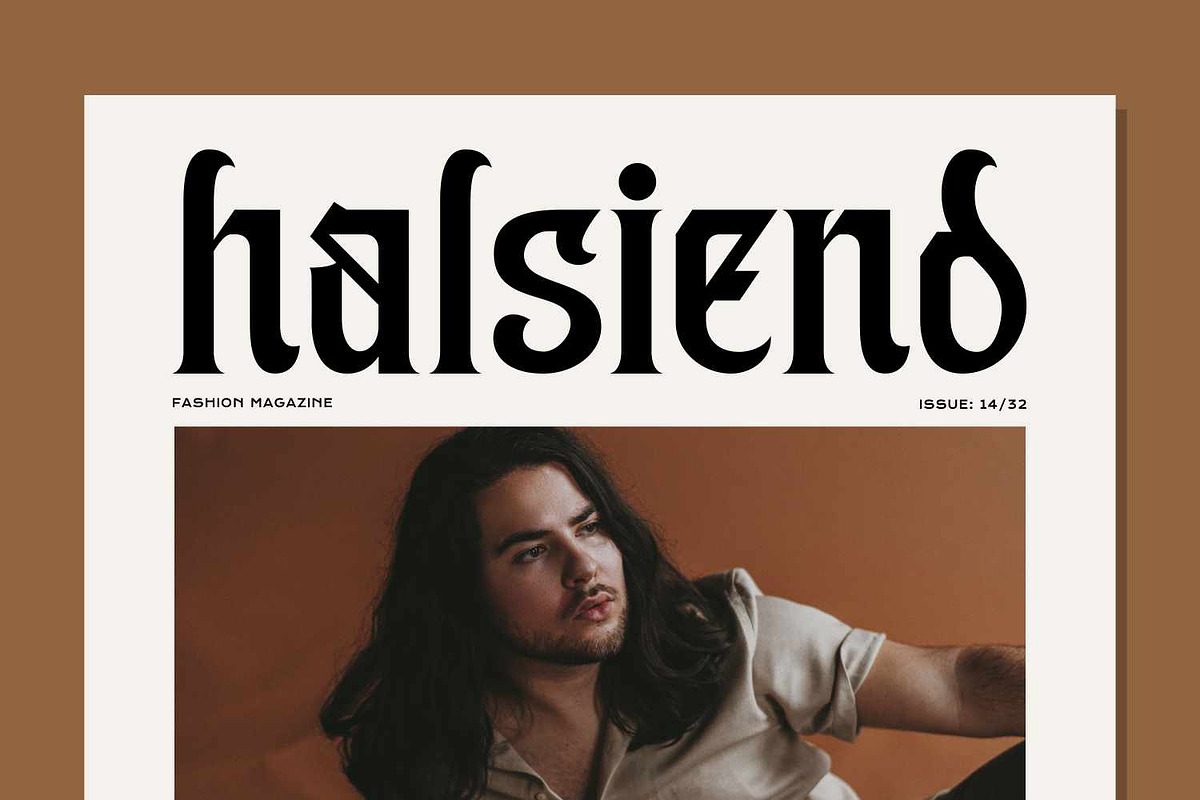 Kafehoc - Modern Blackletter Font, a Blackletter Font by Imoodev (Photo 4 of 5)