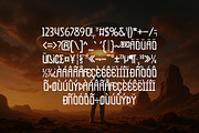 Chronex - Futuristic Cyber Font, a Sans Serif Font by Salamahtype (Thumbnail 5 of 6)