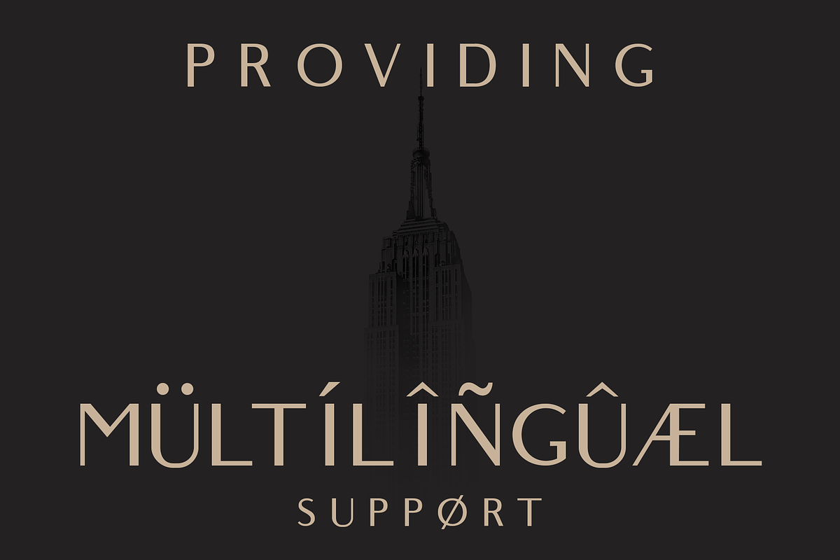 Belgium Font Family preview 6