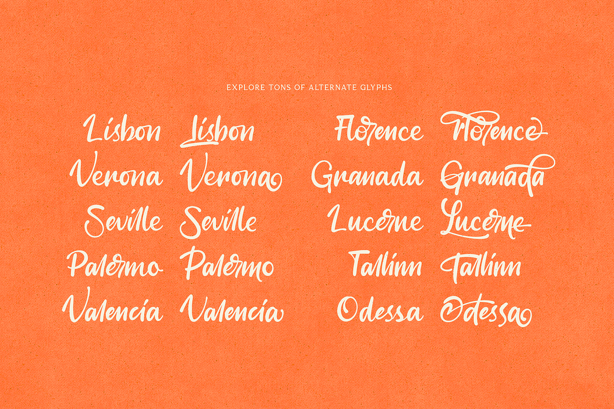 Sometime Yours - Script Typeface, a Script Font by VP Fonts (Photo 28 of 33)