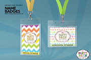 Name Badges with Lanyards Mockup, a Cups & Container Mockup by INCDesign (Thumbnail 5 of 7)