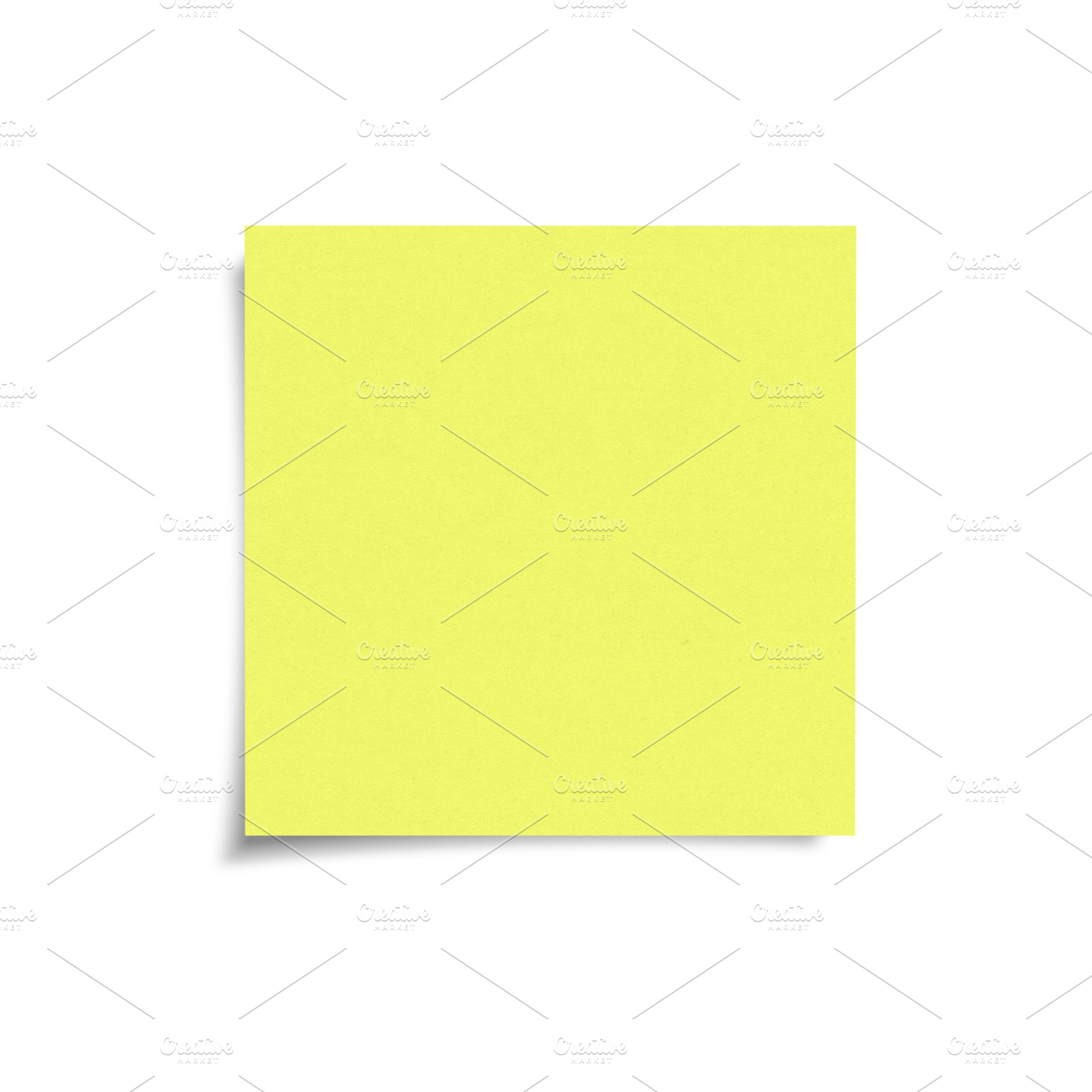 Yellow sticky note with shadow, a Background Photo by BOOCYS
