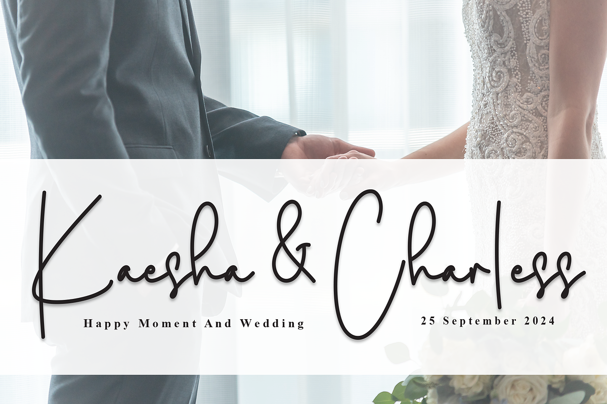 Daniel Signature | Script Font, a Handwritten Font by Scratchones (Photo 2 of 8)